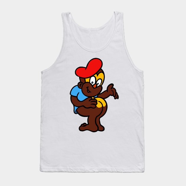 Funny Monkey Tank Top by Justmio